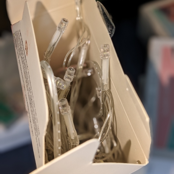 LED Curtain String COOL White Light  - Picture 9 of 16